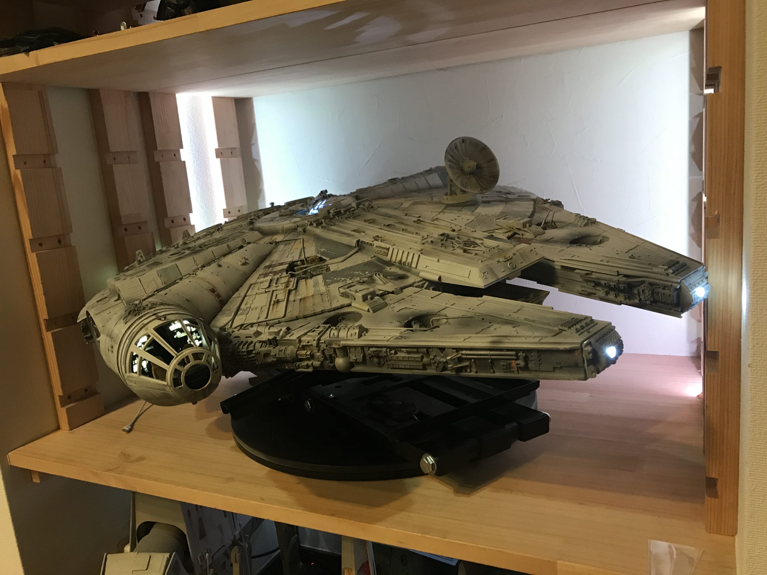 週刊スター・ウォーズ ミレニアム・ファルコン専用ディスプレイマウント | 地球の青 - 楽天ブログ