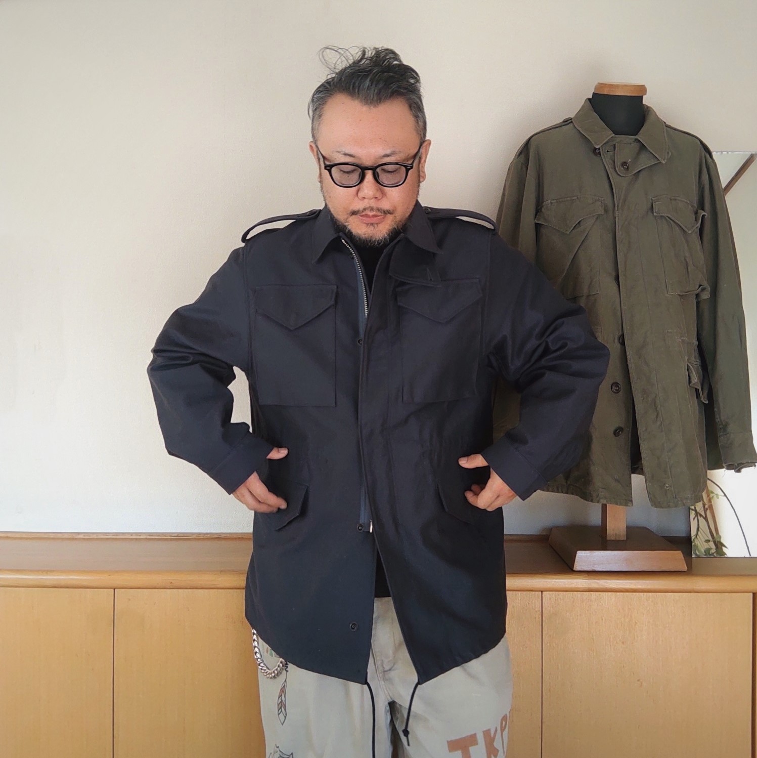 金庫通販HYKE M-51 TYPE FIELD JACKET ジャケット・アウター